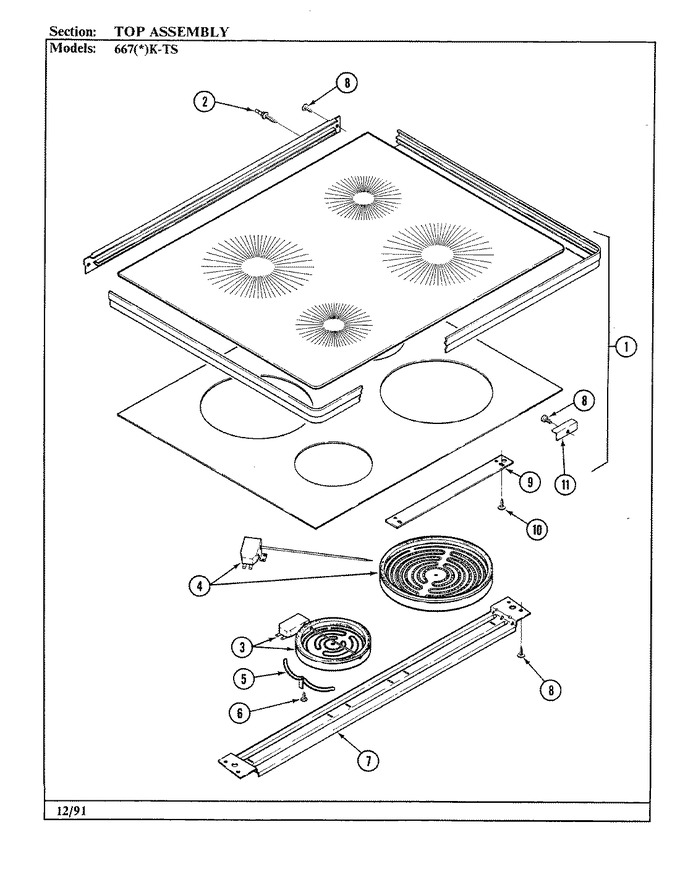 Diagram for 667KK-TSAW