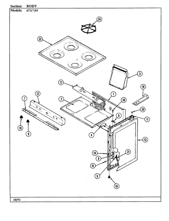 Diagram for 671WH