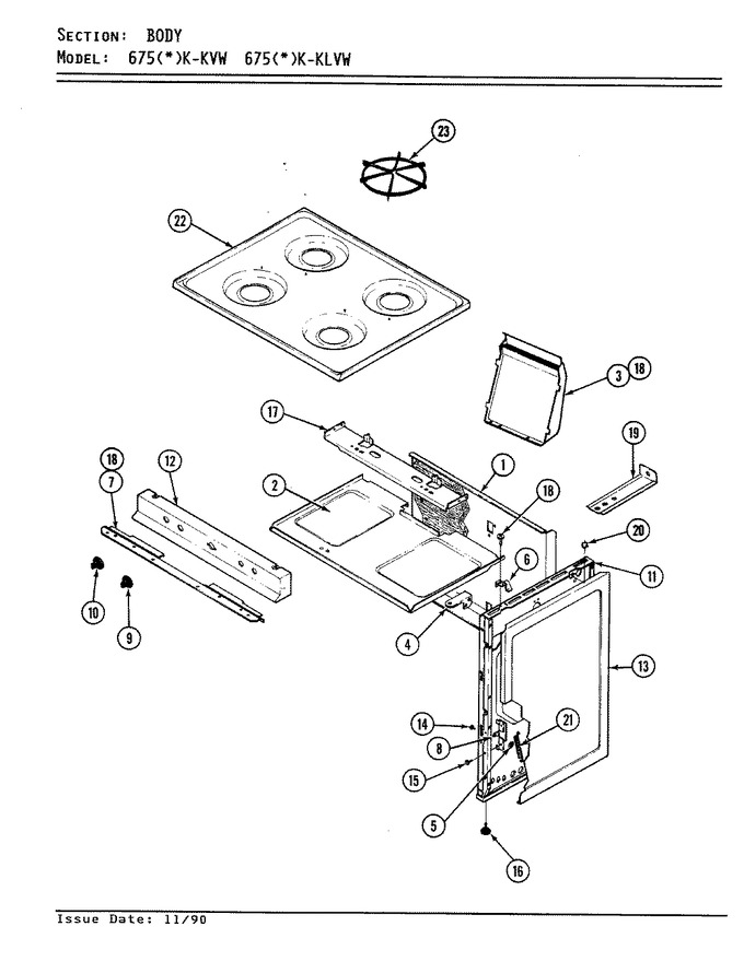 Diagram for 675AK-KLVW