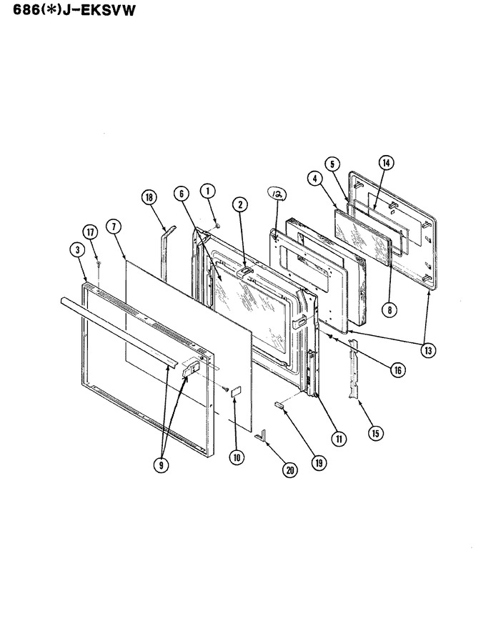 Diagram for 686WJ-EKSVW