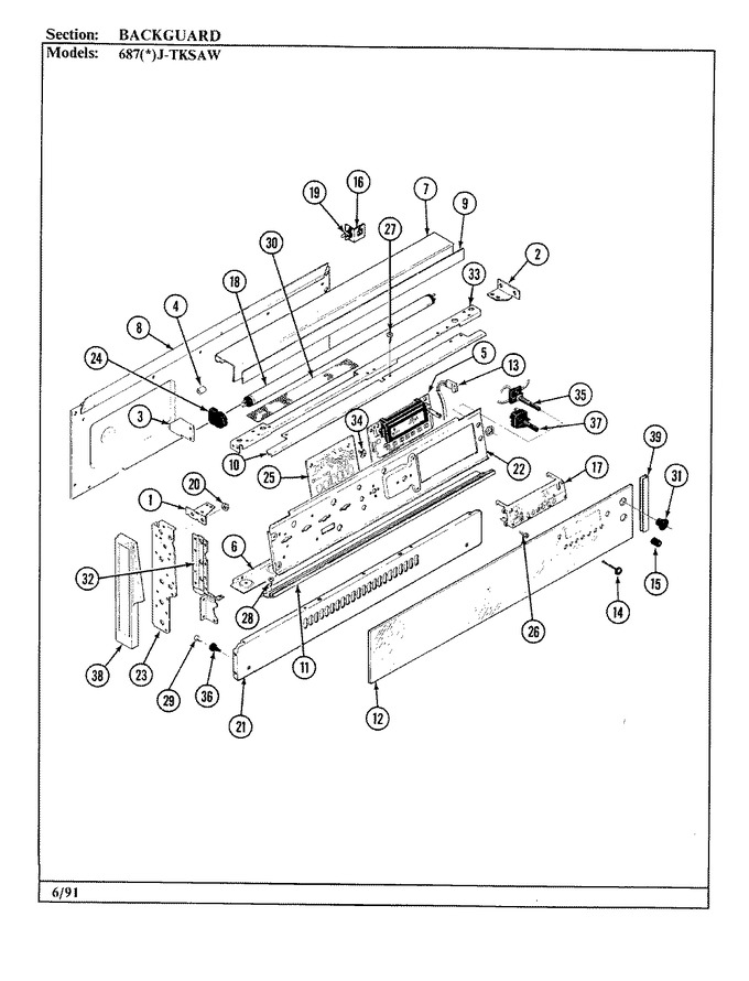 Diagram for 687AJ-TKSAW