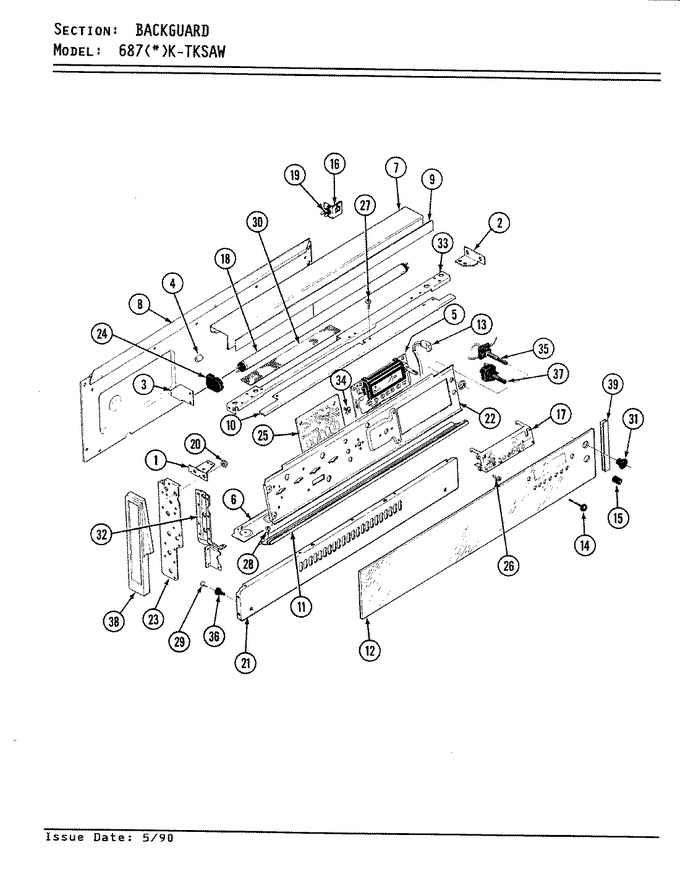 Diagram for 687WK-TKSAW