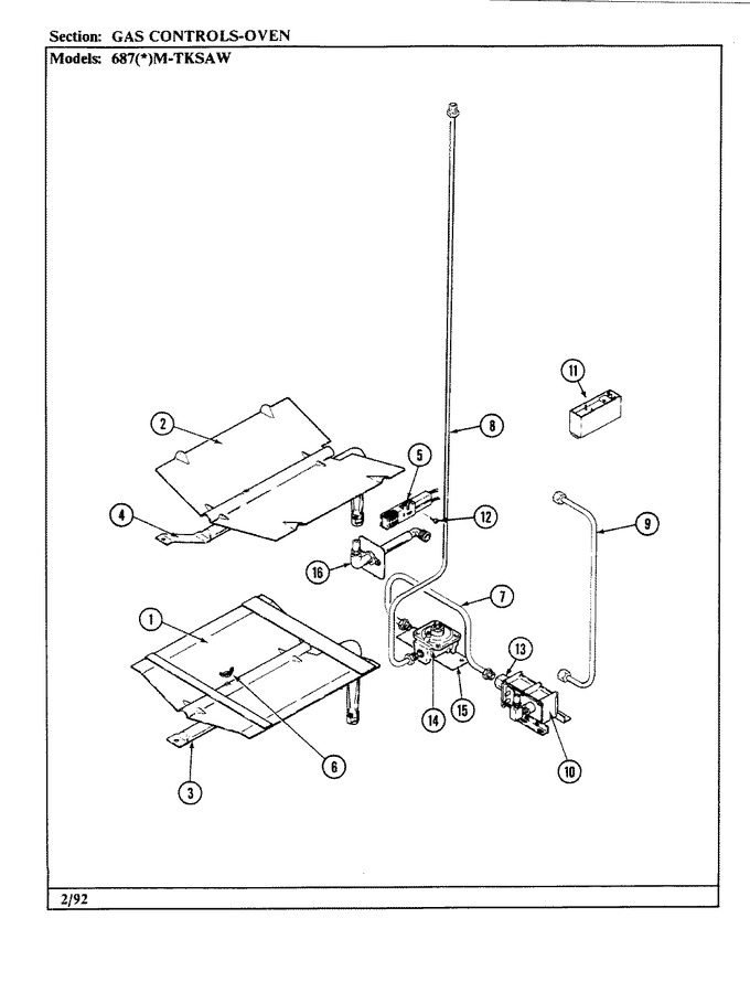 Diagram for 687AM-TKSAW