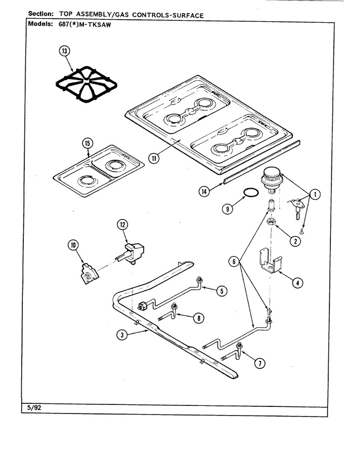 Diagram for 687AM-TKSAW