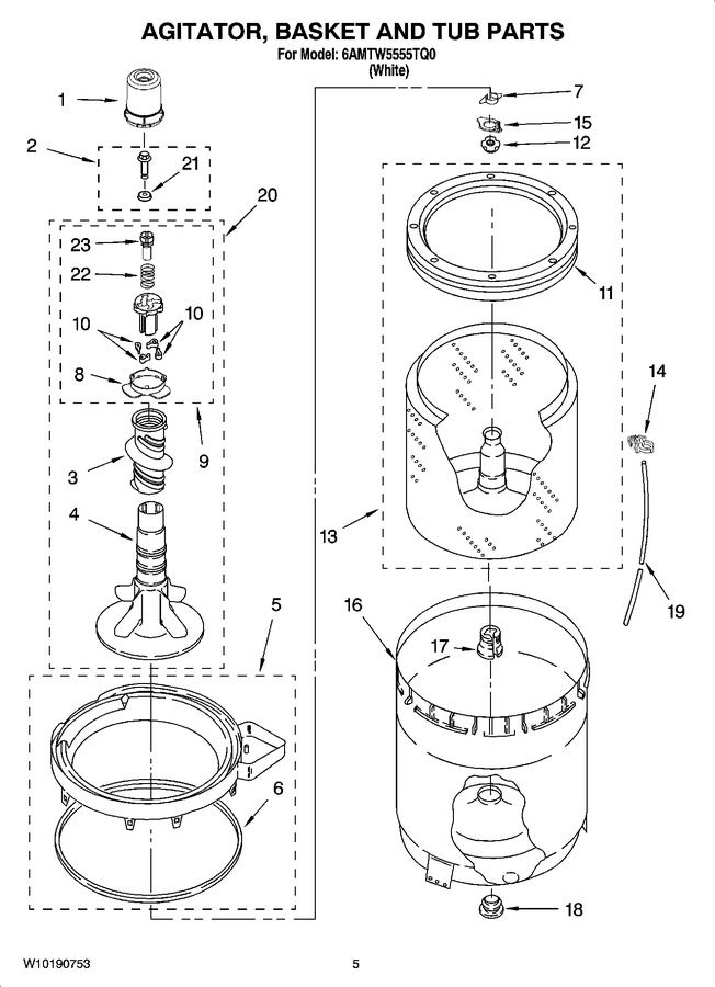 Diagram for 6AMTW5555TQ0