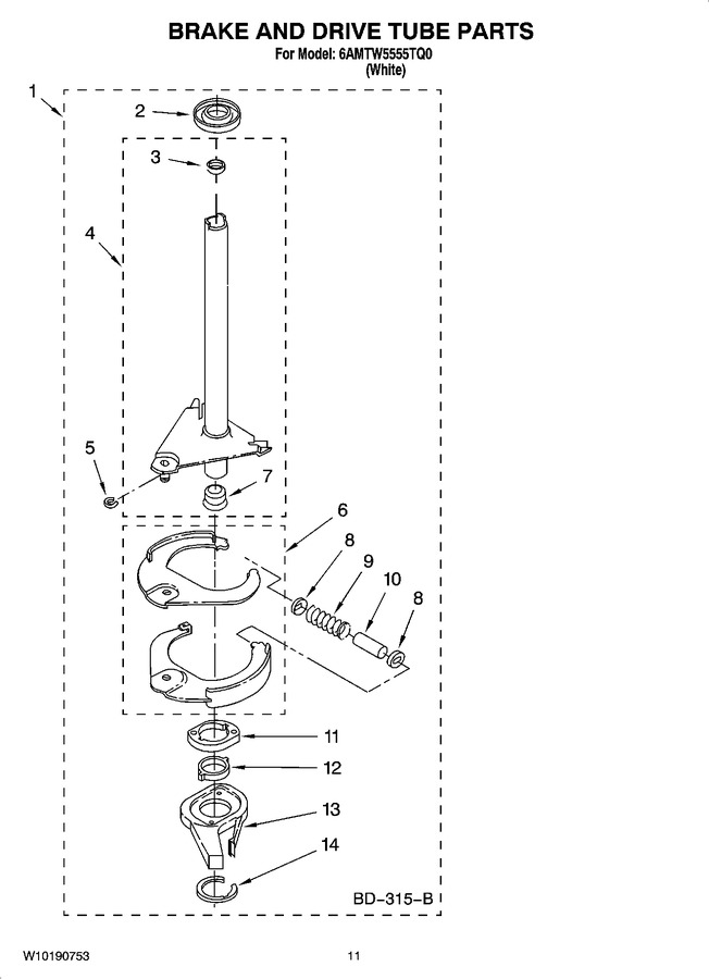 Diagram for 6AMTW5555TQ0
