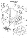 Diagram for 02 - Cabinet Parts