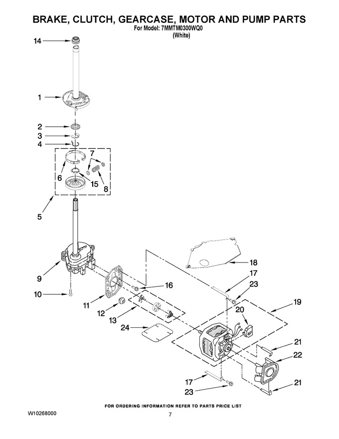 Diagram for 7MMTM0300WQ0