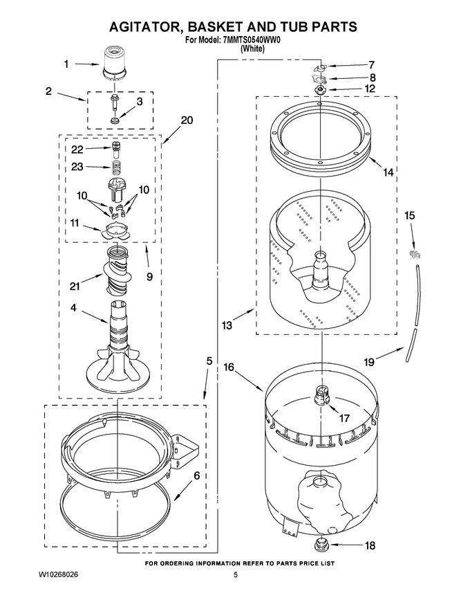 Diagram for 7MMTS0540WW0