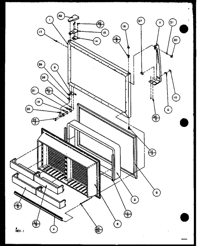 Diagram for 85861 (BOM: P1117302W W)