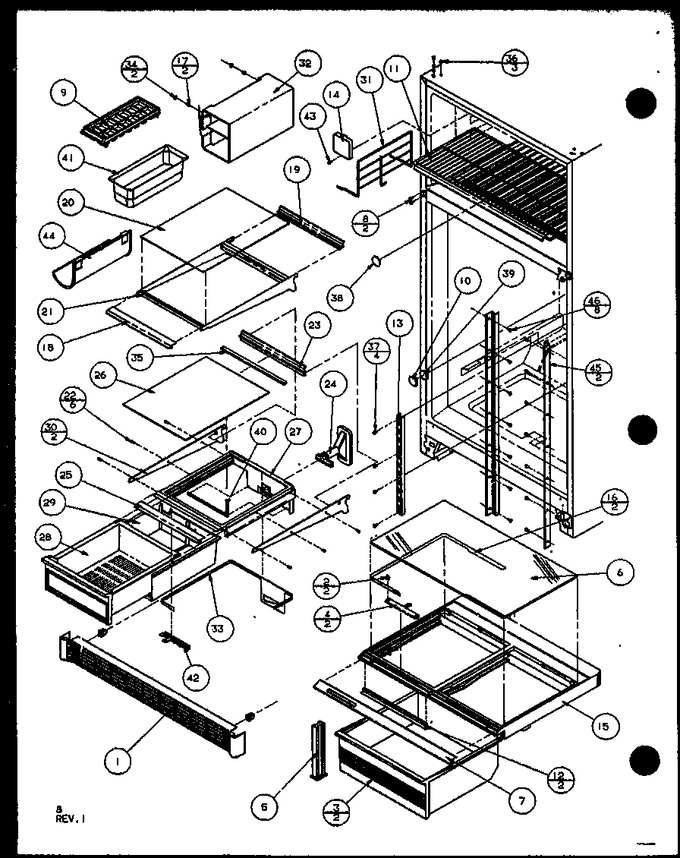 Diagram for 86868L (BOM: P1116903W L)
