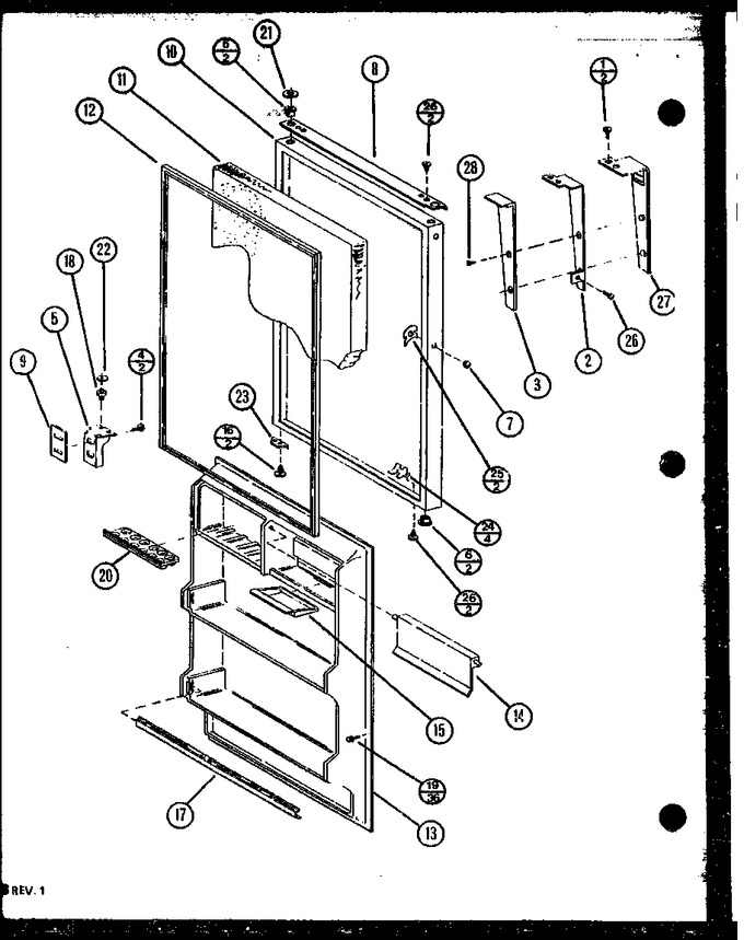 Diagram for 85871 (BOM: P1106119W)
