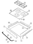 Diagram for 02 - Top & Burner Box