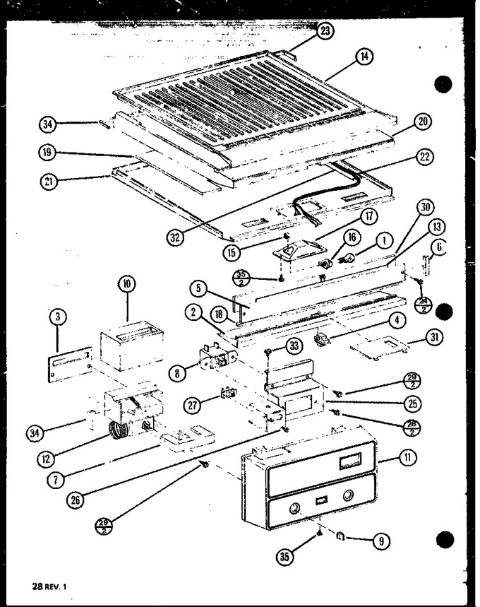 Diagram for 86871 (BOM: P1113701W)