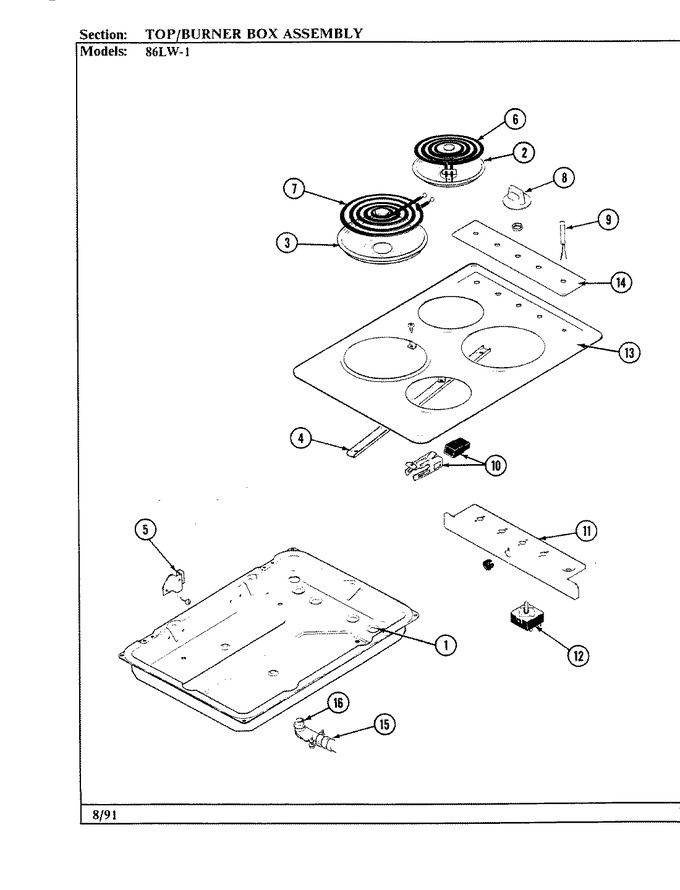Diagram for 86LW-1