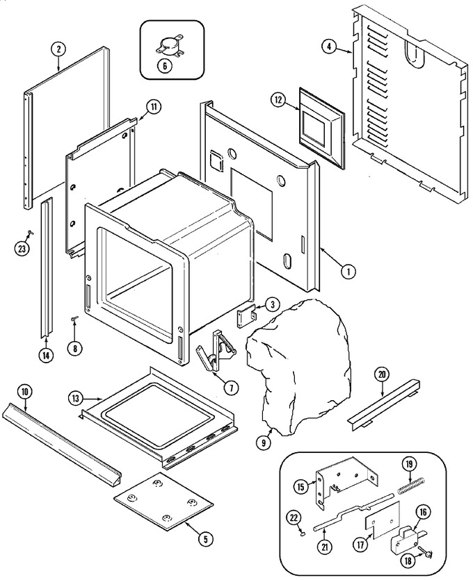 Diagram for CWE9030DDB