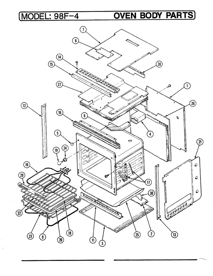 Diagram for 98FA-4CW