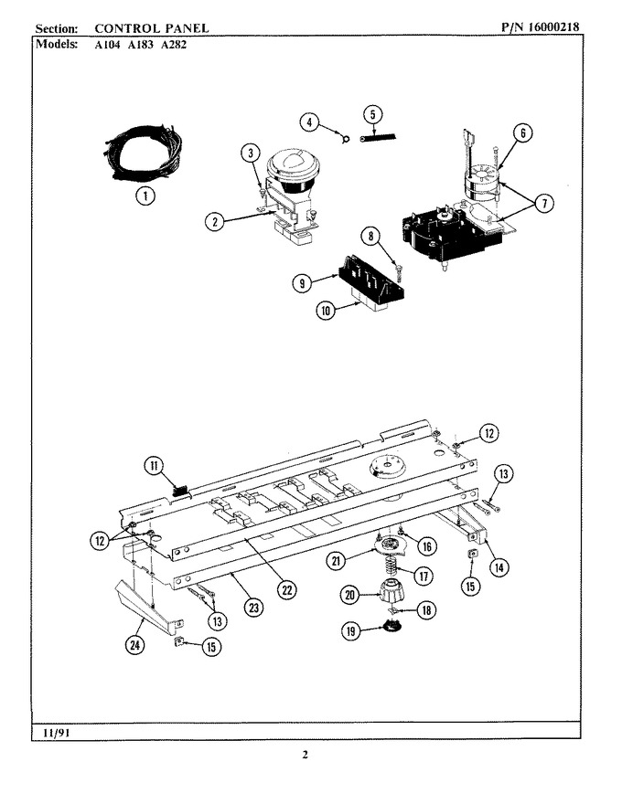 Diagram for A104