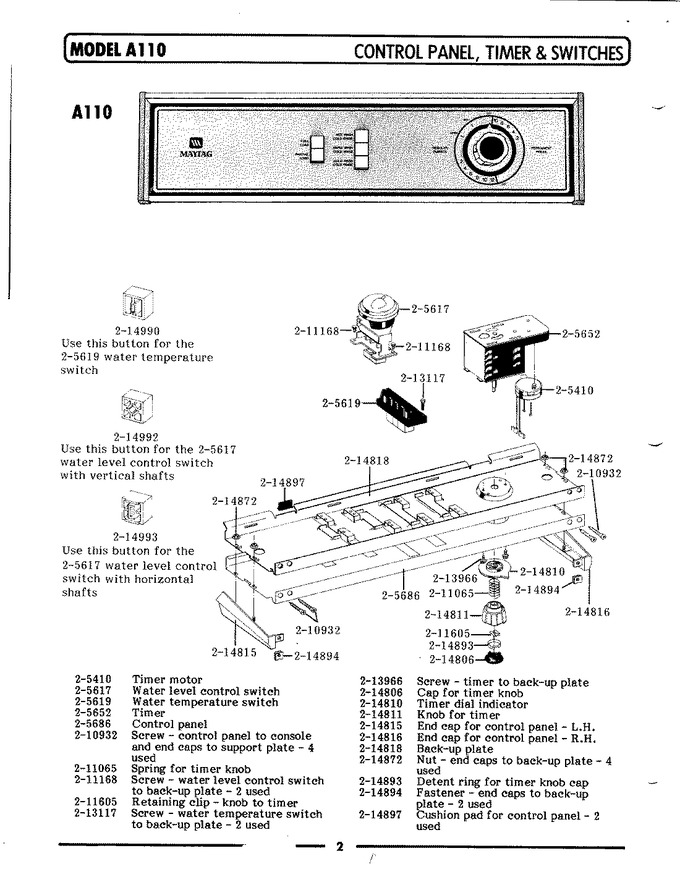 Diagram for A110