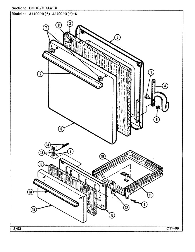 Diagram for A1100PRA-K