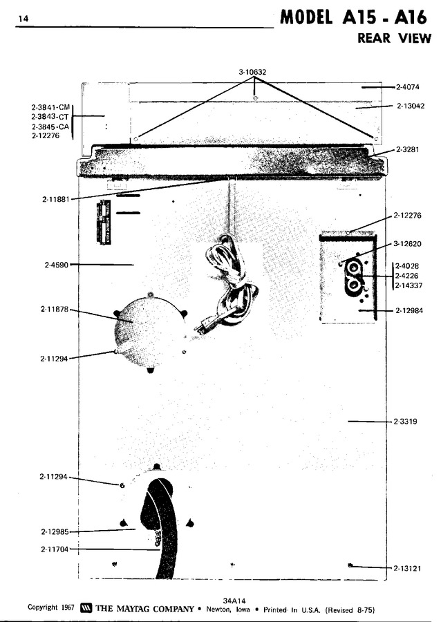 Diagram for A15CM