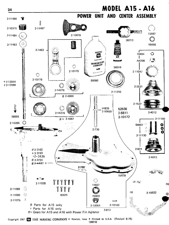 Diagram for A15CM