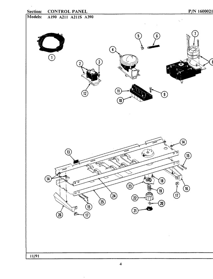 Diagram for GA211