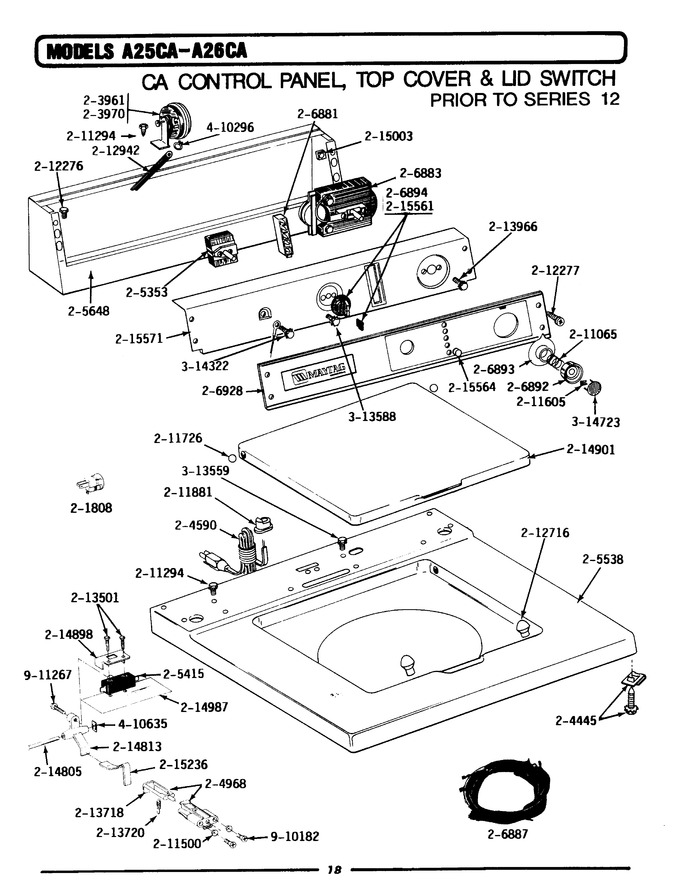 Diagram for A26CAE