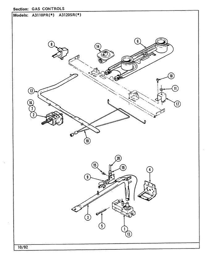 Diagram for A3110PRW