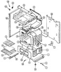 Diagram for 01 - Body/oven