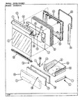 Diagram for 02 - Door\drawer (a3120spx)
