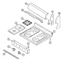 Diagram for 02 - Control Panel/top Assembly