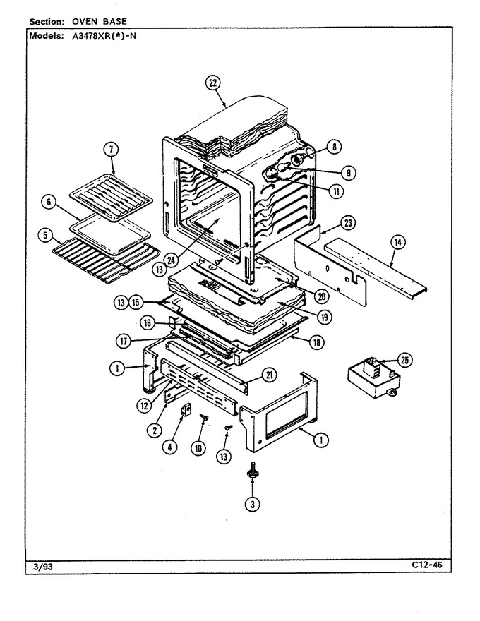 Diagram for A3478XRW-N