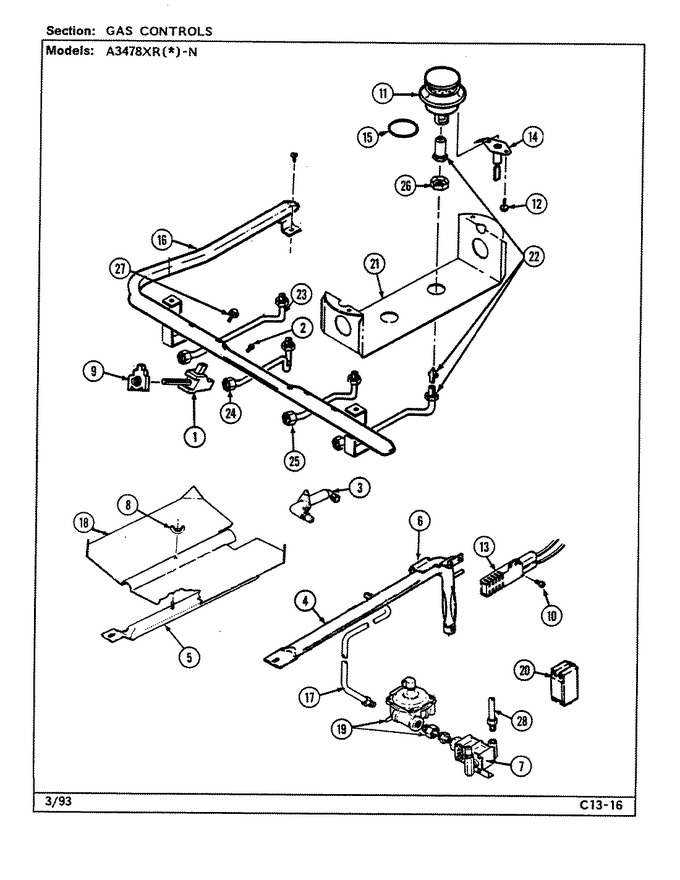 Diagram for A3478XRA-N