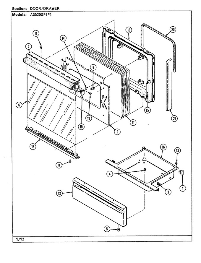 Diagram for A3510PPW