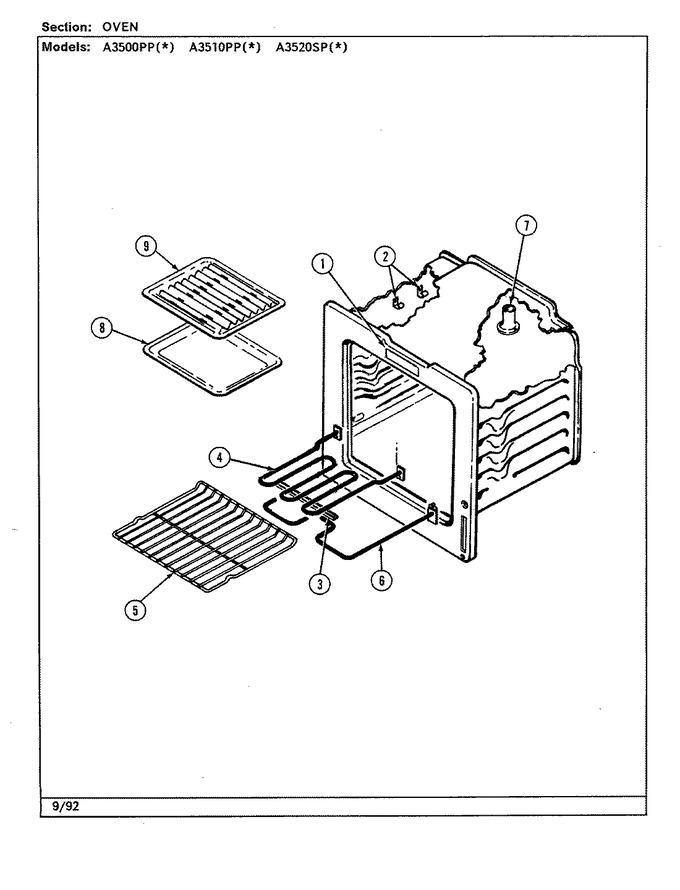Diagram for A3520SPW