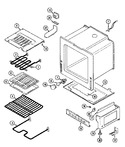 Diagram for 04 - Oven/base