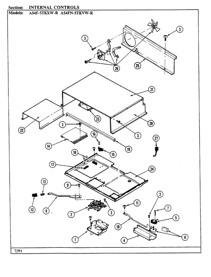 Diagram for A54F-5TKXW-R