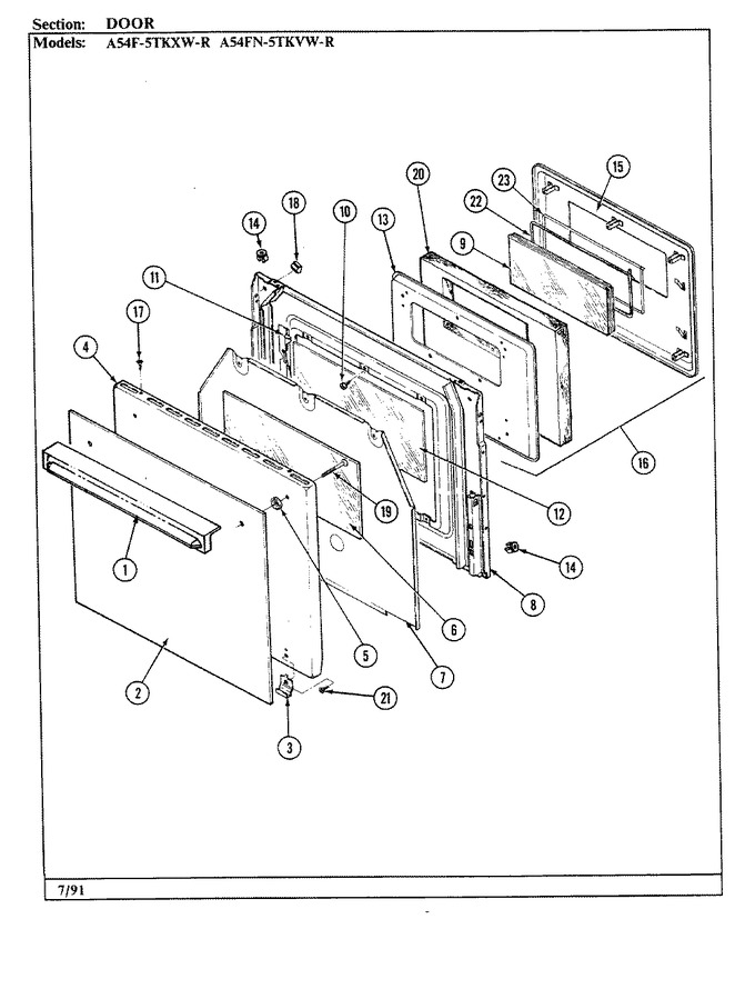 Diagram for A54F-5TKXW-R