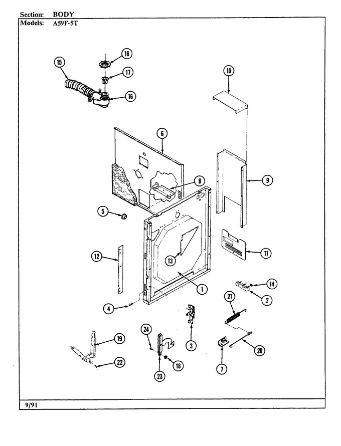 Diagram for A59FN-5TVW-R