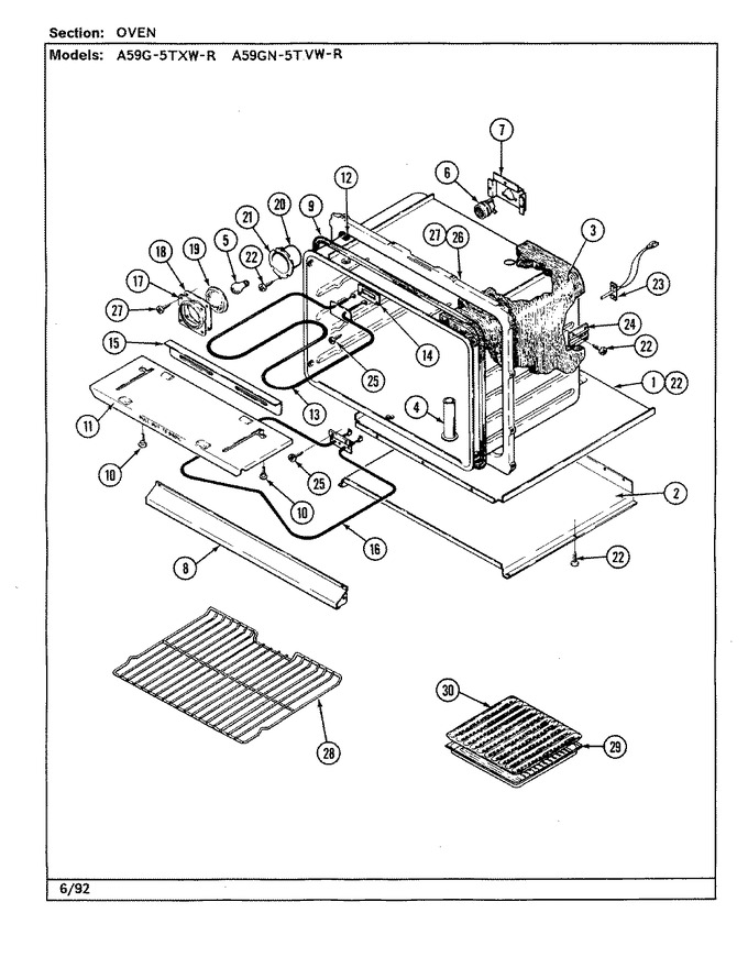 Diagram for A59GN-5TVW-R