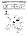 Diagram for 04 - Control Panel (a613)