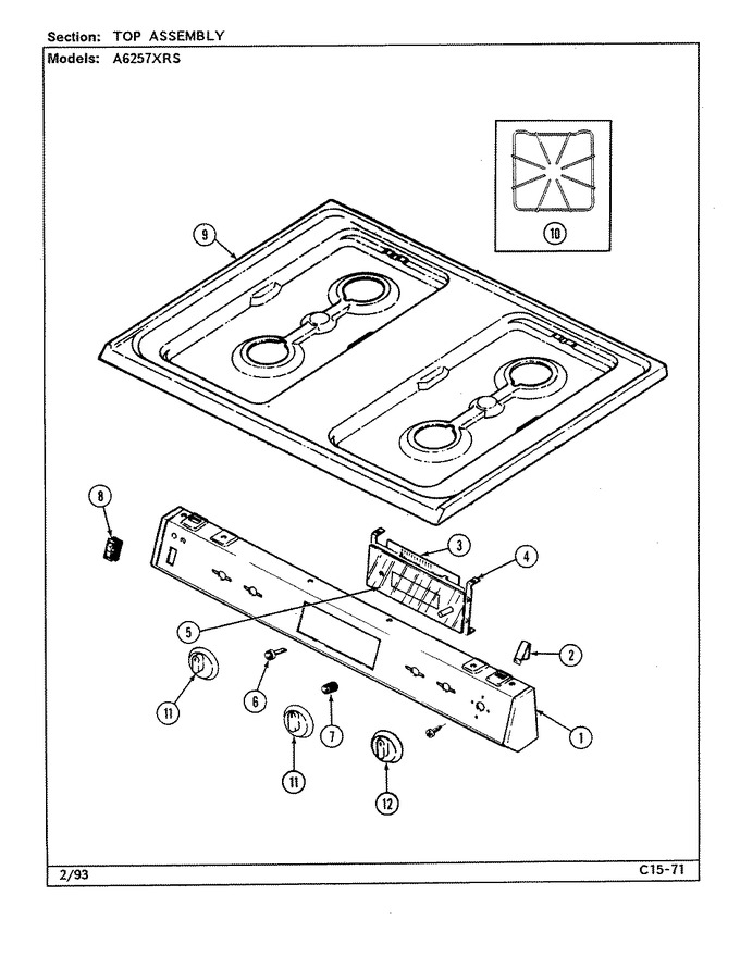 Diagram for A6257XRS