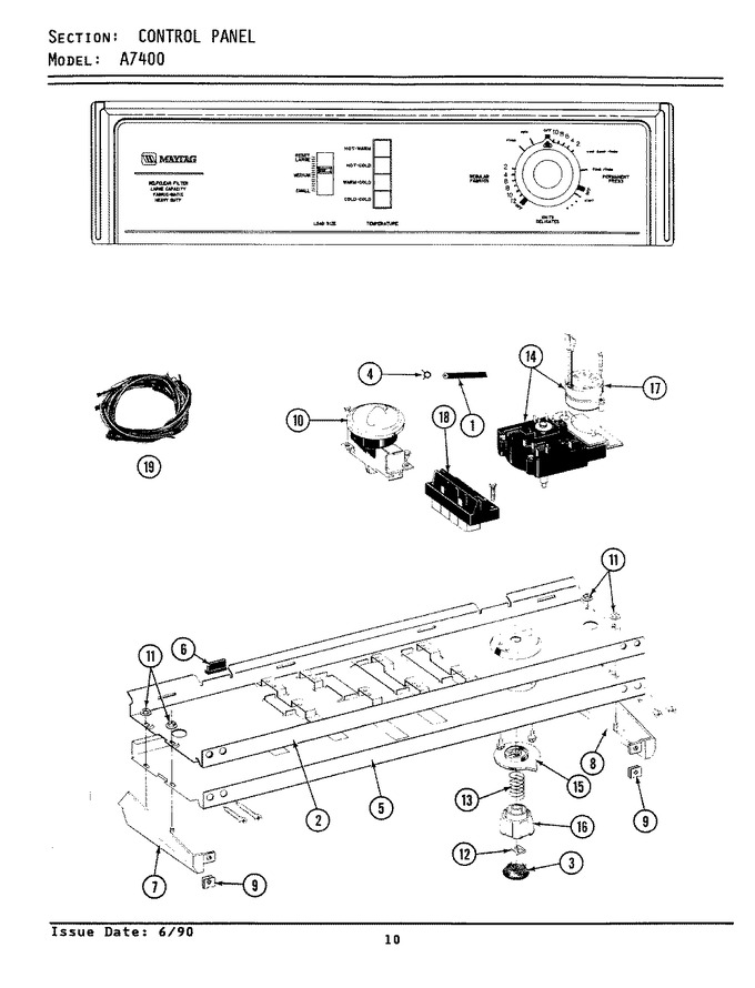 Diagram for LA7400