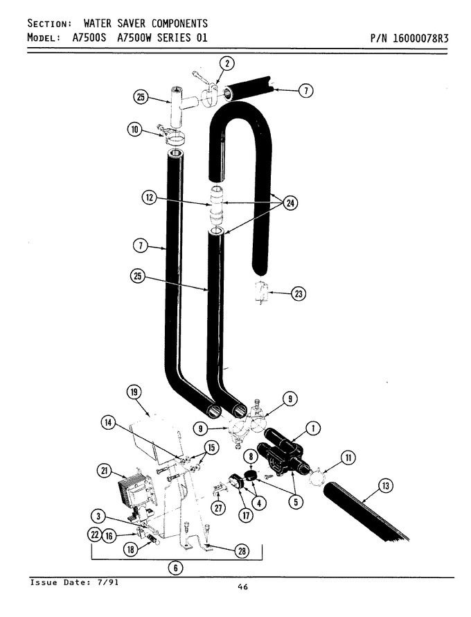 Diagram for A7500S