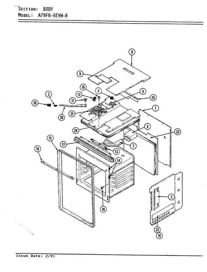 Diagram for A79FN-5EVW-R
