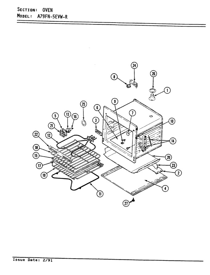 Diagram for A79FN-5EVW-R