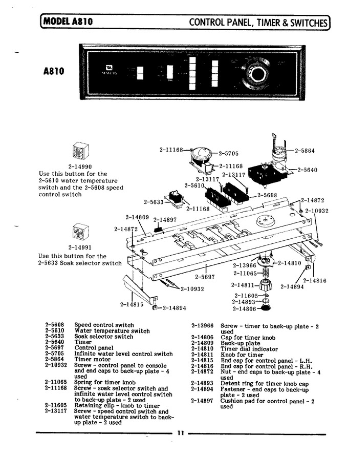 Diagram for LA810