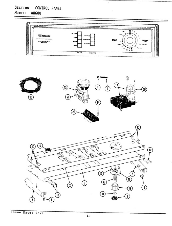Diagram for LA8600