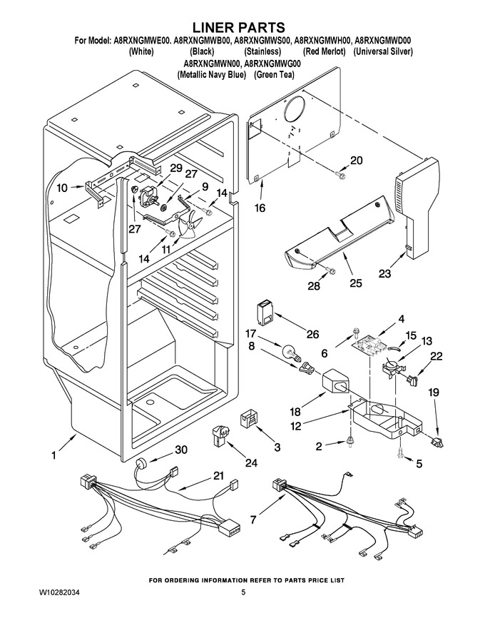 Diagram for A8RXNGMWB00
